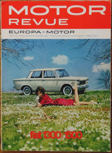 Motor revue heft 63 - motor, 1/63
