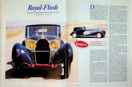 Motor klassik 1989 bugatti - motor, 09/1989