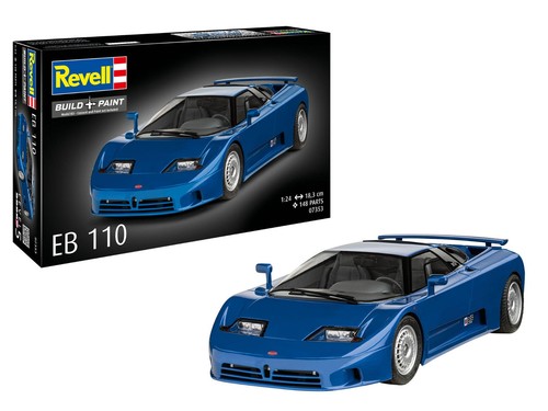 Eb110 bugatti revell - eb110,
