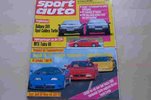 Sport auto 1992 - 2),