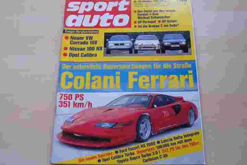 Sport auto 1991 - sport, 10/1991