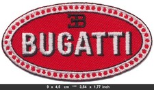 BUGATTI Aufnäher Patch