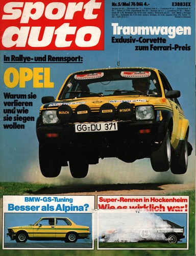 Zeitschrift sport auto von - auto,