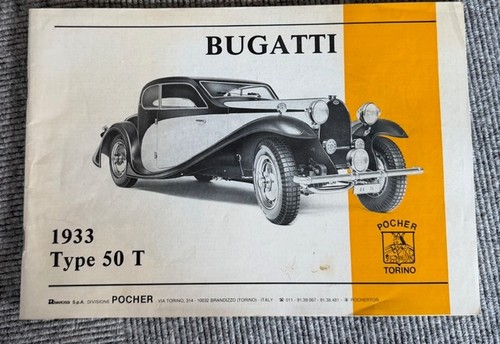Pocher bugatti 1933 typ t - bugatti,