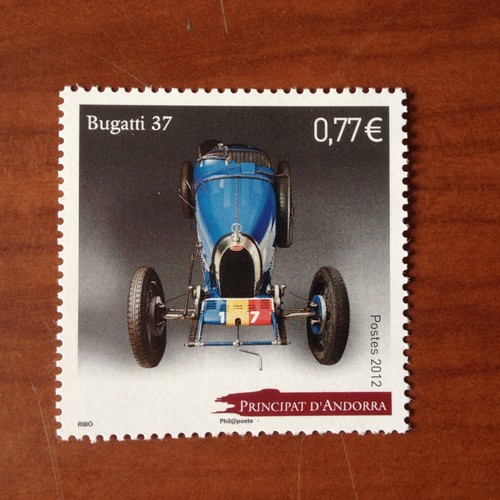 Andorra 723 mnh automobile - **,