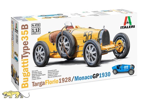Italeri 4716 bugatti - italeri, type