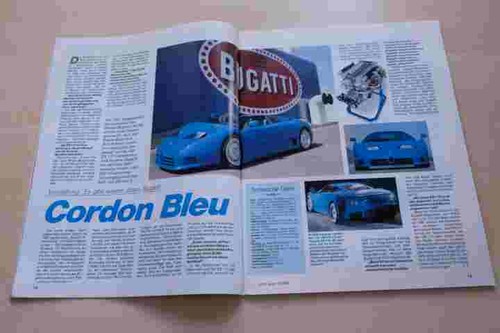 Sport auto 1991 - 10/1991, bugatti