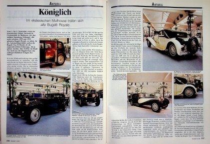 Oldtimer markt 1561 bugatti - oldtimer,