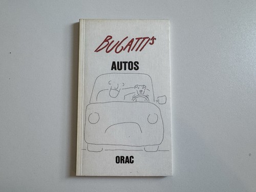 Bugatti autos orac buch - bugatti's,