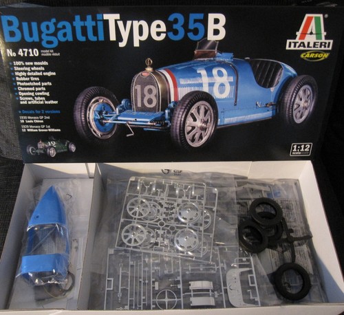 Bugatti type 35b von - 35b, italeri