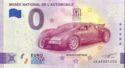 Billets euro musée national - billets,