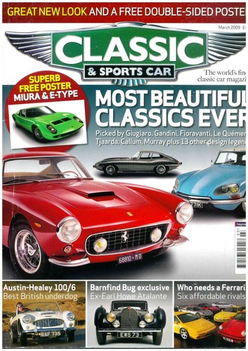 Classic sports car 2009 - sports, 3/2009